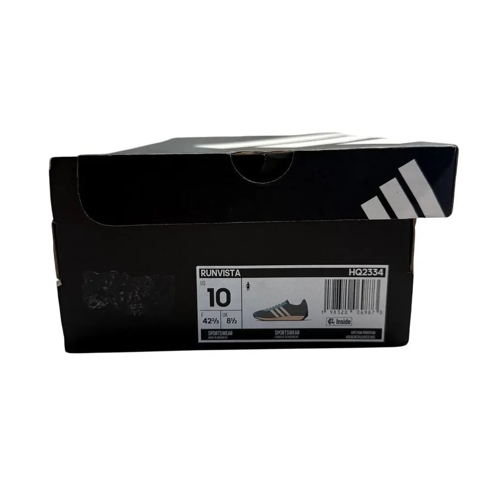 Adidas Women's Runvista Sneaker in Green, Size 10